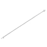 IGI Certified Diamond 14K White Gold Classic 7” Tennis Bracelet - Choice of Carat Weights