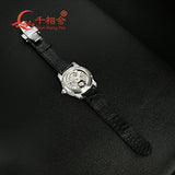 Luxury Full Moissanite Transparent Movement Mechanical Watch for Men Hip Hop Iced out Jewelry Wristwatch