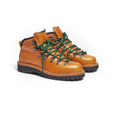 KOWM cowhide outdoor Hiking shoes men walking hunting boots waterproof Goodyear casual ankle shoes walking trekking sneakers