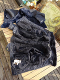 Dark Blue Winter Shearling Jacket Men Denim Style Plus Size 4XL Genuine Natural Thick Sheepskin Warm Single Breasted Short Coat
